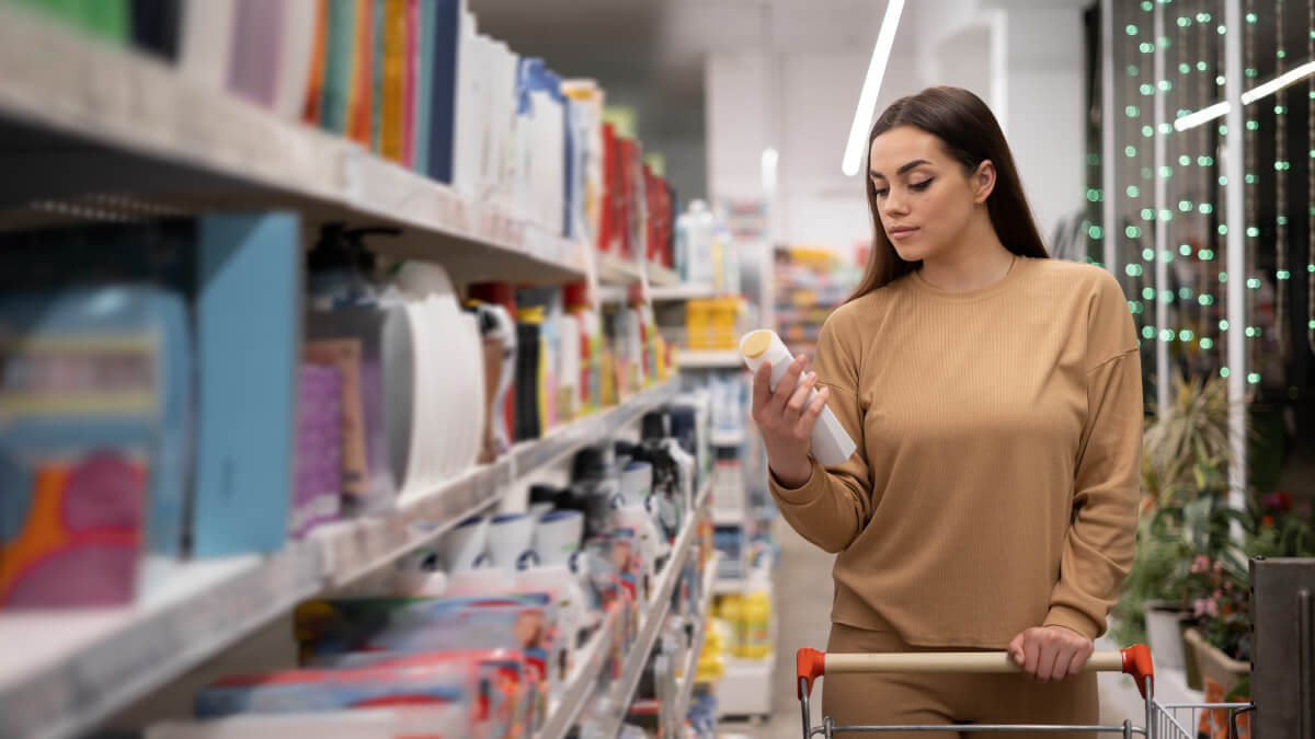 choosing shampoo